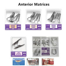 Dental Matrix Bands Anterior Proximal Strips Sectional Contoured Matrices Twin for sale  Shipping to South Africa