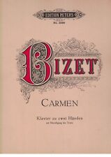 Bizet carmen klavierauszug gebraucht kaufen  Heiden