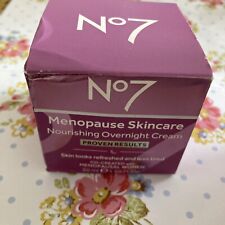 No7 menopause skincare for sale  SWADLINCOTE