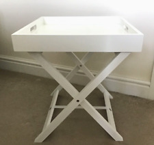 White folding tray for sale  WIGAN