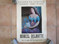 Affiche marcel delmotte d'occasion  Draguignan