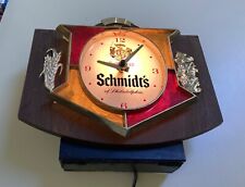 schmidt beer clock for sale  Sparta
