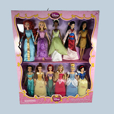 Muñecas princesas de colección de películas clásicas de princesas de la tienda Disney - conjunto de 10, usado segunda mano  Embacar hacia Argentina