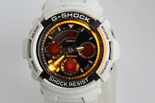 Reloj digital analógico CASIO de colección AW-591SC blanco negro resistente a G-Shock segunda mano  Embacar hacia Argentina