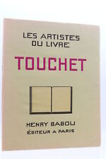 Touchet artistes livre d'occasion  France