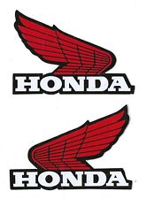 2 Stück Honda  Motorcycles Sponsoren Aufkleber Sticker 10,0 x 6,0cm  ( B x H) comprar usado  Enviando para Brazil