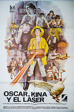 OSCAR, KINA Y EL LASER  --  Poster Cartel de Cine segunda mano  Embacar hacia Argentina