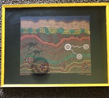 Quadro arte aborigena usato  Saronno