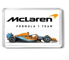 MCLAREN F1 racing car Formula 1 fridge magnet 7x4.5cm  Norris, Ricciardo, SENNA for sale  UK