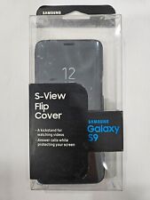 Authentic Samsung S-View Flip Cover Case for Samsung Galaxy S9 - Black for sale  Shipping to South Africa