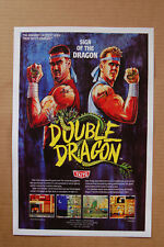 Pôster promocional Double Dragon #1 Arcade Flyer videogame  comprar usado  Enviando para Brazil