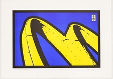 large bold colorful original art print - FAST FOOD SIGN -signed & numbered- 1982 for sale  Shipping to Canada