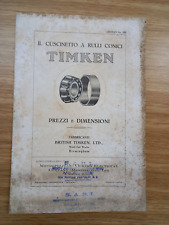 Timken catalogo cuscinetti usato  Roma