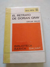 Oscar Wilde el Portrait de Dorian Gray Rtv 55 Library Salvat 1970 Book Am comprar usado  Enviando para Brazil