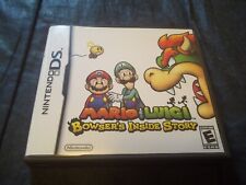 2009 Nintendo DS Mario & Luigi Bowser`s Inside Story completo com livro de instruções, usado comprar usado  Enviando para Brazil