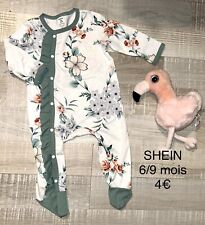 Pyjama babygros fleuri d'occasion  Baziège