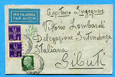 Destinazione gibuti 1938 usato  Italia
