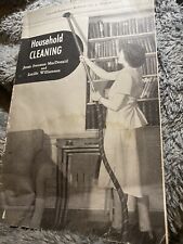 Household cleaning pamphlet for sale  Valatie