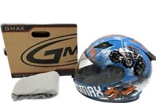 CASCO CARA COMPLETA GMAX YOUTH GM-49Y BEASTS AZUL/NARANJA MEDIO - G1498041 segunda mano  Embacar hacia Argentina