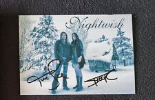 Nightwish autogramm handsignie gebraucht kaufen  Hattingen