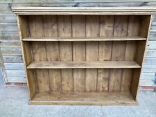 Antique Pine Bookcase - good quality  for sale  CHEPSTOW