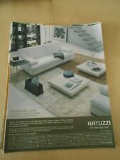 Publicité 2007 Advert  Natuzzi Canapé Fauteuil Collection 2008 comprar usado  Enviando para Brazil