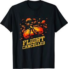 New Limited Skeet Shooting Flight Canceled Trap Shooting Clay Pigeon T-Shirt, used for sale  Shipping to South Africa