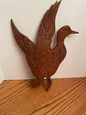 wall carving hanging duck for sale  Rantoul