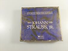 READERS DIGEST FAVORITES FROM THE CLASSICS JOHANN STRAUSS JR. 2 CD SET Free Ship for sale  Shipping to South Africa
