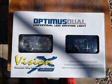 Usado, Kit de luz LED Vision X 6" Optimus PRETO feixe duplo 10º, sem chicote de fios comprar usado  Enviando para Brazil