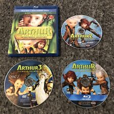 Used, Arthur and the Invisibles 2 & 3: The New Minimoy Adventures (Blu-ray, 2-Discs) for sale  Shipping to South Africa