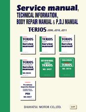 Usado, Manual de serviço Daihatsu Terios Workshop: 2006-2016 [Chassi: J200 F700] ENG comprar usado  Enviando para Brazil