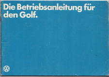 Betriebsanleitung golf 6 gebraucht kaufen  WÜ-Lengfeld