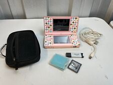 Console portátil Nintendo DS Lite rosa estojo original, carregador USB e carrinho R4 comprar usado  Enviando para Brazil