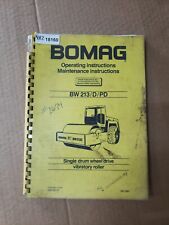 Bomag bw213 single for sale  Womelsdorf