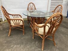 dining wicker chairs 4 for sale  Dover