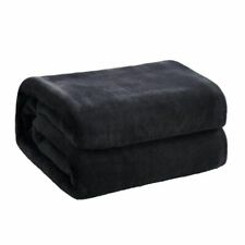Soft for Bed Faux Fur Mink Solid Color Sofa Cover Bedspread Winter Plaid Blanket, used for sale  Shipping to South Africa