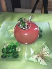 Pomme verre decoration d'occasion  Neuilly-sur-Marne