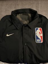 Chaqueta Windrunner Reversible Ligera Nike Para Hombre NBA Negra a Snap Completo Talla MED segunda mano  Embacar hacia Argentina