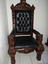 Mahogany hand carved for sale  Waller