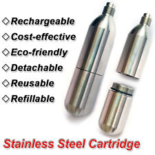 Stainless steel refillable for sale  Shipping to Ireland