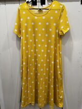 Lularoe yellow dress for sale  Fort Oglethorpe
