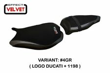 Usado, Ducati 1198 Tappezzeria Italia Gris Asiento Cubierta Anti- Deslizarse Diseño segunda mano  Embacar hacia Argentina
