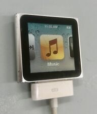 Apple iPod Nano (6th Gen) 16GB silver. Working. Dead Battery Cracked Screen for sale  Shipping to South Africa