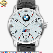 Relógio de pulso masculino BMW M logotipo emblema BM10 quartzo analógico aço inoxidável comprar usado  Enviando para Brazil