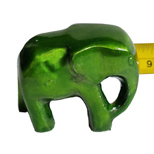 Green metal elephant for sale  Ireland