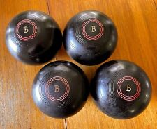 Vintage Henselite Championship Lawn Bowls Bowling Balls X 4 , used for sale  Shipping to South Africa