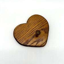 Vintage wooden heart for sale  Ellington