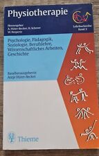 Physiotherapie bde psychologie gebraucht kaufen  Steinbach-Hallenberg