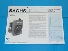 Sachs typenblatt 429 gebraucht kaufen  Lorch